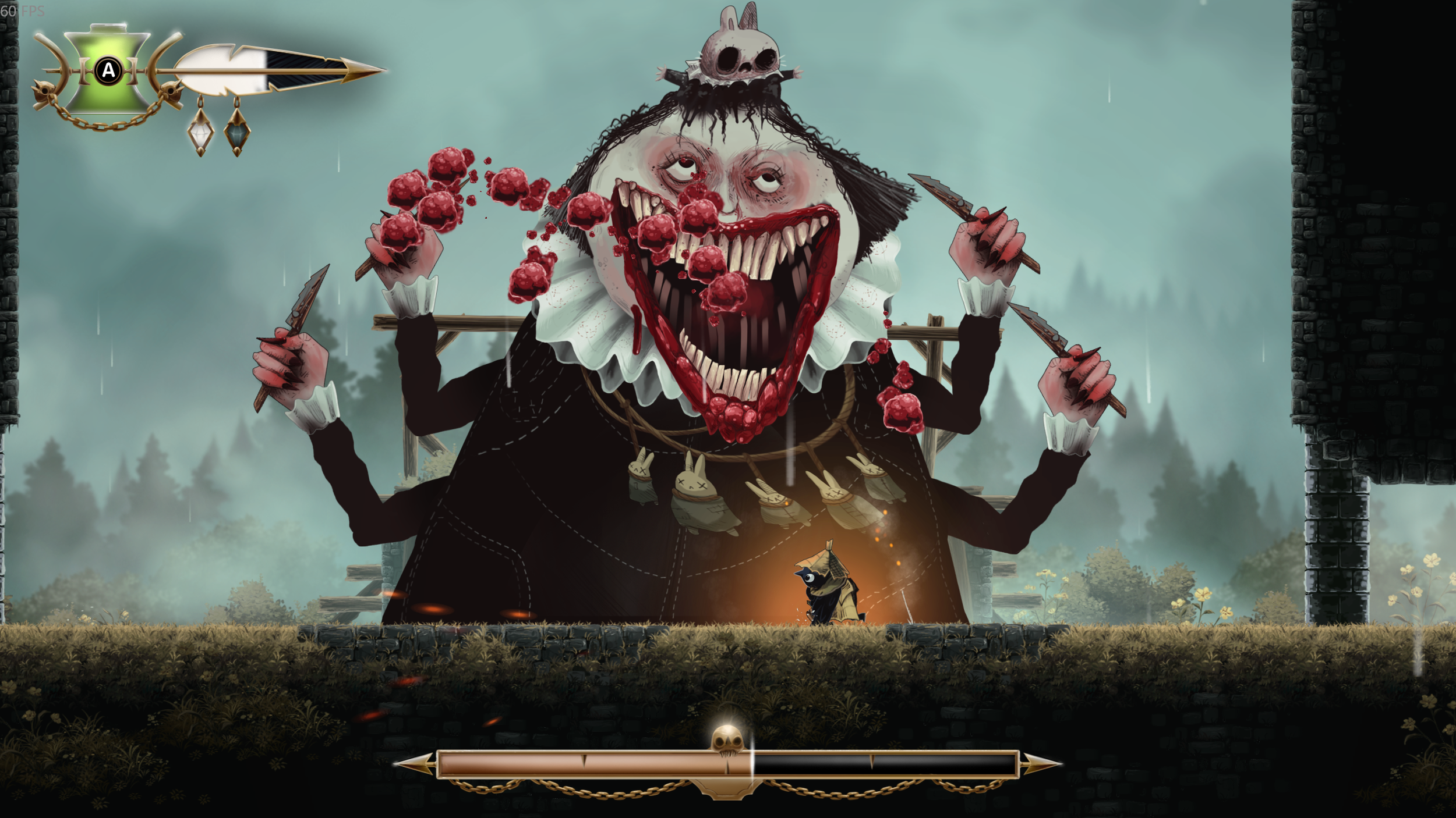 Affrontement contre un boss de Well Dweller sur Xbox Series X